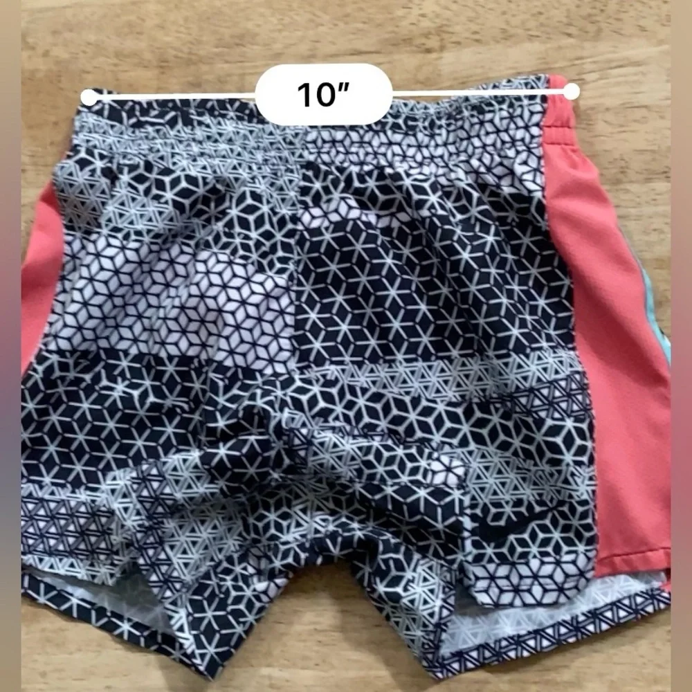 Nike Tempo Dri‎ Fit Girls’ Sz M Geo Pattern Running Shorts